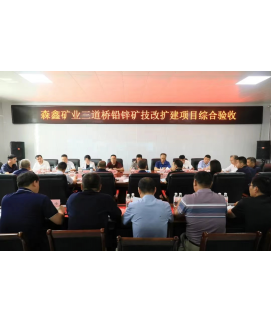 2022年8月根河市森鑫礦業(yè)開發(fā)公司三道橋鉛鋅礦采選工程技改擴建項目竣工綜合驗收專家組長（總經(jīng)理劉躍忠））